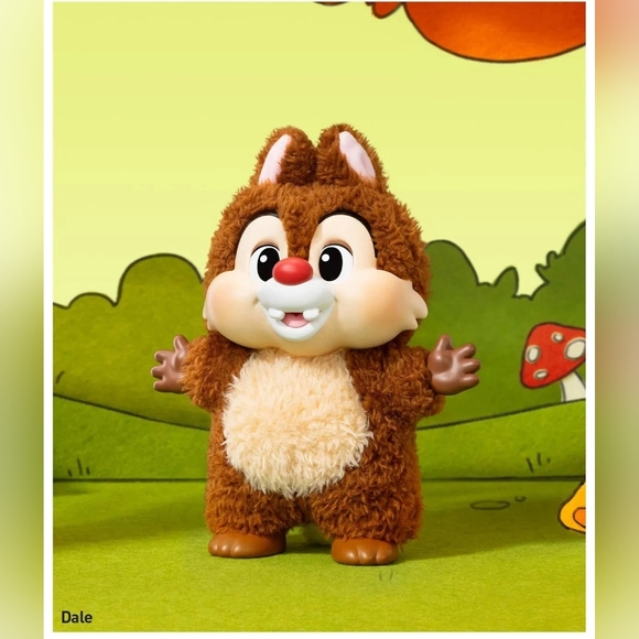 POP MART Other - POP MART x Mickey Family Cute Together Series Keychain Plush Confirmed Dale New